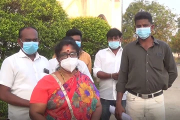 நகர்ப்புற தேர்தலில் போட்டியிடும் நெல்லை அதிமுக வேட்பாளர் மீது பெண் பரபரப்பு புகார்