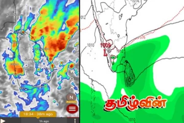 இலங்கைக்கு தென்கிழக்கு திசையில் நிலவும் காற்றுச் சுழற்சி! எதிர்வரும் 3 தினங்களுக்கு தொடரவுள்ள மழை..