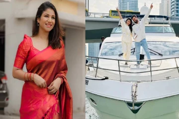 முட்ட கலக்கி பாடலுக்கு செம குத்தாட்டம் போட்ட ஆல்யா மானசா! யாருடன் தெரியுமா?