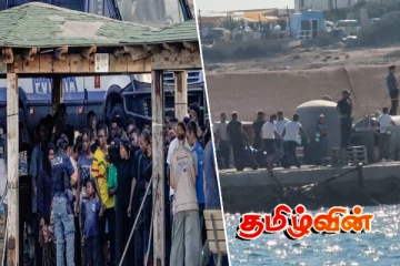 100 புலம்பெயர்ந்தோருடன் கவிழ்ந்த படகு.. இத்தாலியில் துயர சம்பவம்