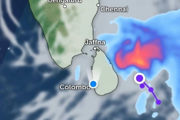 බස්නාහිර, සබරගමුව ඇතුළු දිස්ත්‍රික්ක රැසකට හෙට විටින් විට වැසි- කාලගුණයෙන් රතු එළියක්