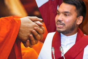 நாமலை போட்டியில் இருந்து விலக்குங்கள் : மகிந்தவிடம் கோரிக்கை விடுத்த உயர்மட்ட பிக்கு