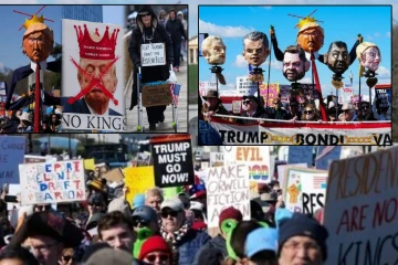 அமெரிக்காவில் ட்ரம்பிற்கு எதிராக வெடித்தது போராட்டம்