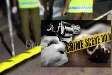 කඩවත වෙඩි තැබීමක්..ගිනිඅවියෙන් බිරිඳට පහරදී පලායයි..