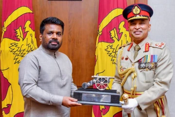 ஜனாதிபதியைச் சந்தித்த புதிய இராணுவத் தளபதி