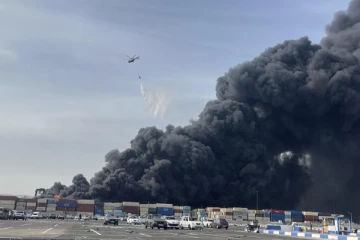 ஈரான் துறைமுகத்தில் பெரும் வெடி விபத்து - பலி எண்ணிக்கை 25 ஆக உயர்வு; 750 பேர் காயம்