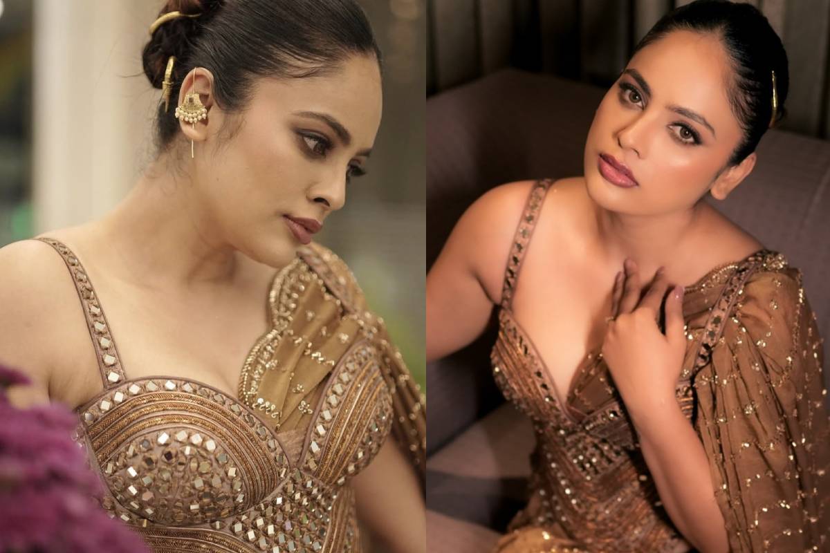 சேலை - மார்டன் லுக்கில் அசத்தும் நடிகை நந்திதா ஸ்வேதா!! புகைப்படங்கள்.. | Actress Nandita Swetha Photoshoot Post