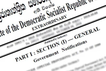விரைவில் வெளியிடப்படவுள்ள வர்த்தமானி அறிவித்தல்!