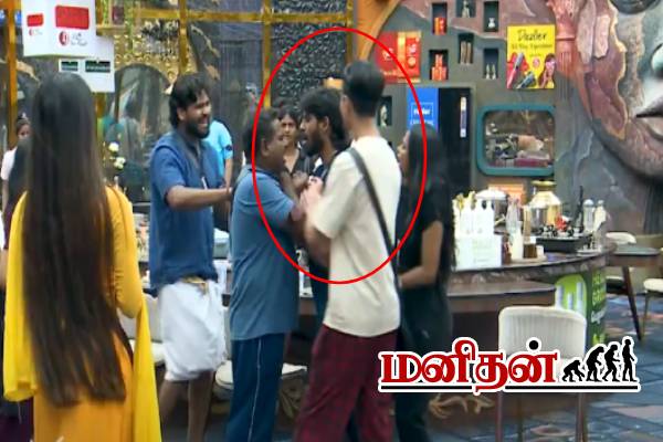 Bigg Boss 9: கையோங்கிய எஃப்.ஜே.. கலவரத்தில் பிக்பாஸ் வீடு- வெளியேற்றப்படுவாரா? | Bigg Boss 9 Tamil Oct 7Th Promo 2 Dhivagaran Fight