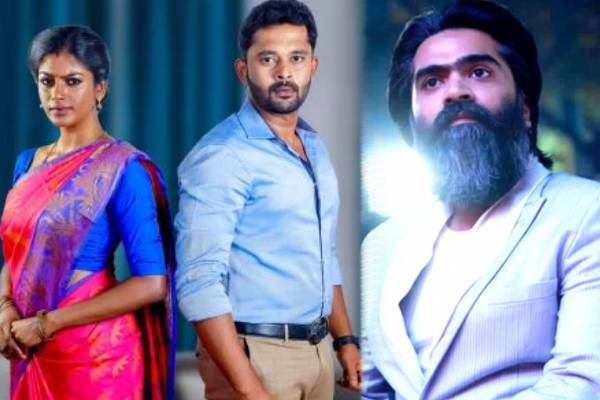 சிம்புவுடன் முதன்முறையாக புகைப்படம் எடுத்த பாரதி கண்ணம்மா சீரியல் நடிகை- வைரலாகும் போட்டோ