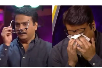 பிரபல டி.வி.நிகழ்ச்சியில் துக்கம் தாங்க முடியாமல் கதறி அழுத எஸ்.பி.பி. மகன் - நெஞ்சை உருக்கிய வீடியோ!