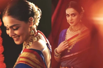 புடவையின் அழகில் மயக்கும் நடிகை ஜெனிலியாவின் அழகிய போட்டோஸ்