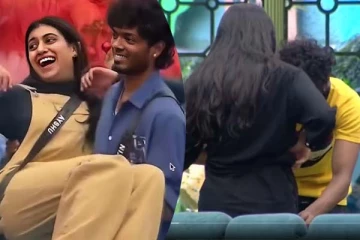 சட்டென்று ஐஷுவின் ஆடையை பிடித்து நிக்ஷன் செய்த செயல்... விளாசி தள்ளும் நெட்டிசன்கள்