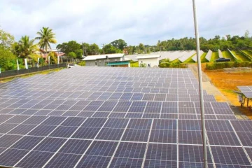 හම්බන්තොට රන්නෙන් ජාතික විදුලිබල පද්ධතියට අලුත් සූර්ය බලාගාරයක්