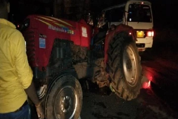 கிளிநொச்சியில் ஏற்பட்ட விபத்தில் இருவருக்கு நேர்ந்த நிலை