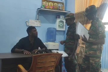 முல்லைத்தீவு ஊடக அமையத்திடம் தகவல் கோரிய படையினர்! (Video)