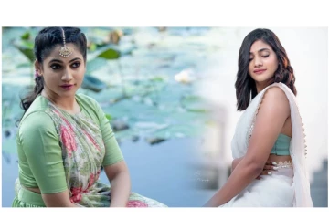 குட்டை பாவடையில் கவர்ச்சி போஸ் கொடுத்த இலங்கைப் பெண் லாஸ்லியா - வைரல் புகைப்படம்!