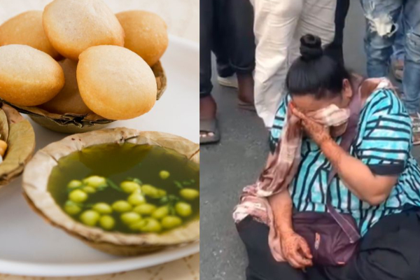 2 குறையுது ...பானிப் பூரிக்காக நடுரோட்டில் அமர்ந்து போராட்டம்; போக்குவரத்து ஸ்தம்பிதம்! | Protest In Gujarat Road For Pani Puri