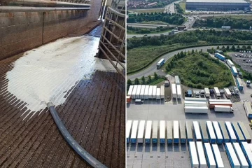 பிரித்தானியாவில் பல்லாயிரக்கணக்கான லிற்றர் பாலை சாக்கடையில் கொட்டும் விவசாயிகள்: தொடரும் சாரதிகள் பிரச்சினை