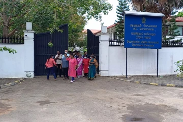 யாழில் பூர்வீக நிலங்களை விடுவிக்குமாறு கோரி பாரிய போராட்டம்