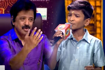 சரிகமப-வில் உணர்ச்சி தழும்ப பாடிய போட்டியாளர்: மெய்சிலிர்த்த தருணம்