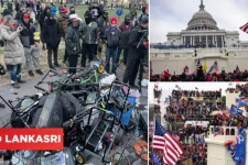 டிரம்ப் ஆதரவாளர்கள் செய்த அட்டூழியம்! செய்தி சேகரித்த ஊடகத்தினருக்கு நேர்ந்த கதி: சிக்கிய திக் திக் காட்சி