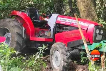 රියදුරුට දිවි අහිමි කළ ට්‍රැක්ටර් අනතුර