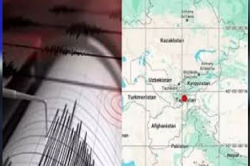 தஜிகிஸ்தானில் அதிகாலை 4 ரிக்டர் அளவில் இடம்பெற்ற நிலநடுக்கம்