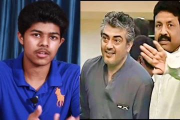 அஜித்தின் மேனேஜர் சுரேஷ் சந்திராவுடன் விஜய்யின் மகன் சஞ்சய் எடுத்த போட்டோ... செம வைரல்