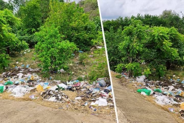 கிண்ணியா - தம்பலகாமம் பிரதான வீதியில் கொட்டப்படும் குப்பைகளால் மக்கள் சிரமம்