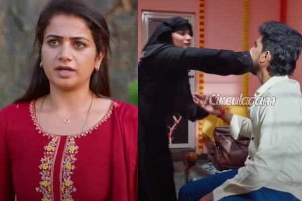 குணசேகரன் கேங்குக்கு விபூதி அடிக்கப்பட்டு கடத்தப்படுகிறாரா தர்ஷன், ஜனனி பிளான் என்ன.. எதிர்நீச்சல் தொடர்கிறது புரொமோ | Ethirneechal Thodargiradhu Serial Sep 16 Episode