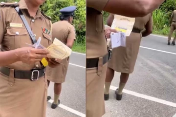 பெண் பொலிசார் தொடர்பில் வெளியான காணொளி; நடந்தது என்ன?