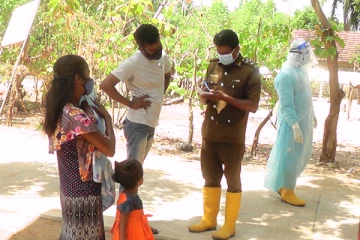 மருதநகரில் ஒருவருக்கு கொரோனா! முடக்கப்பட்டது கிராமம்