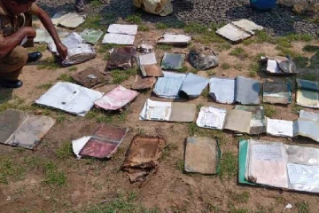 மீட்கப்பட்ட விடுதலைப் புலிகளின் ஆவணம்