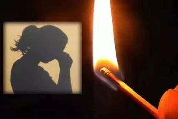 இராணுவ தலைமை அலுவலகத்திற்கு முன் தீக்குளிக்க முயன்ற பெண்ணால் பரபரப்பு!