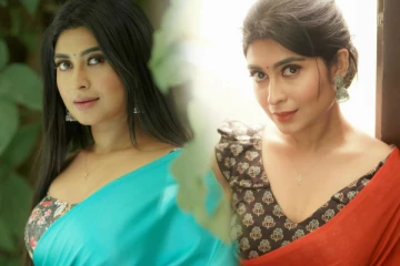 டூ பீஸ் உடையில் தமிழும் சரஸ்வதியும் சீரியல் நடிகை!! ஷாக்கான ரசிகர்கள்..