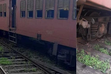 மருதானையில் ரயில் தடம்புரள்வு