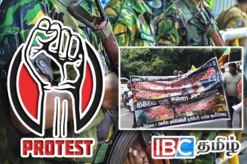 கொழும்பில் பதற்றம் : போராட்டத்தில் குதித்த ஓய்வுபெற்ற இராணுவ வீரர்கள்