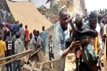 நைஜீரியாவில் பாடசாலை கட்டிடம் இடிந்து விழுந்ததில் 22 மாணவர்கள் பலி