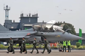 இந்தியாவில் ஜி20 உச்சி மாநாடு: பாதுகாப்பிற்காக தயார் நிலையில் ரபேல் போர் விமானங்கள்