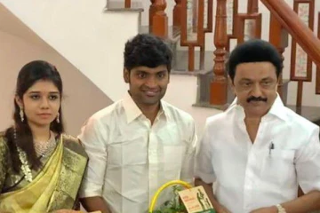 சமீபத்தில் திருமணம் செய்துகொண்ட நடிகர் வெற்றியை நேரில் சந்தித்த முதலமைச்சர்!