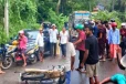 பேருந்துடன் மோதிய மோட்டார் சைக்கிள்! இளைஞர் பரிதாப மரணம்