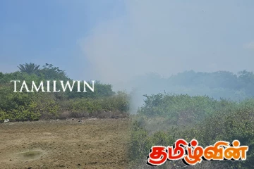 கல்லூண்டாயில் எரிக்கப்பட்ட கழிவுப் பொருட்கள்: மக்கள் அசௌகரியம்