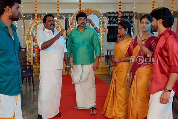 குணசேகரனை ஏமாற்றி மண்டபத்தில் இருந்து வெளியேறிய தர்ஷன்.. பரபரப்பின் உச்சத்தில் எதிர்நீச்சல்! | Ethirneechal Serial Promo Goes Viral