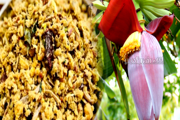 சர்க்கரை நோயாளர்கள் விரும்பி சாப்பிடும் வாழைப்பூ புட்டு- இனி இப்படி செய்து பாருங்க | Vazhaipoo Puttu Without Rice Flour Recipe