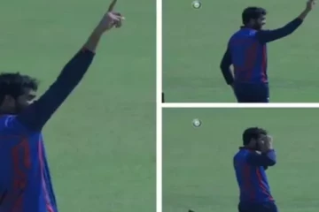 ரஜினிகாந்த் ஸ்டைலில் சல்யூட் அடித்து கொண்டாடிய இந்திய வீரர்! உச்சக்கட்ட கொண்டாட்டத்தில் ரசிகர்கள்