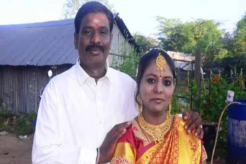 திருமணம் முடிந்த ஒரு மாதத்தில்... மனைவியை கழுத்தறுத்து கொலை செய்த கணவன்! நள்ளிரவில் நடந்த பயங்கரம்