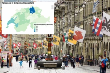 சுவிட்சர்லாந்துக்குச் செல்லும் புலம்பெயர்ந்தோர் அங்கு எந்த மாகாணத்தில் அதிகம் வாழ்கிறார்கள்?
