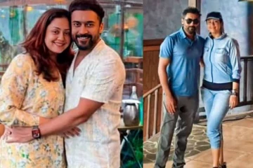 அமெரிக்க தீவில் ஓவர் ரொமாண்டிக்! ஜோதிகா - சூர்யாவின் டிரிப் வீடியோ..