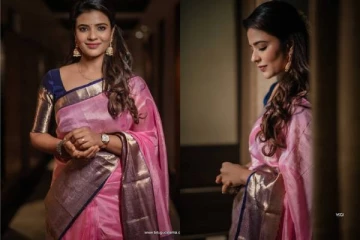 சேலையில் கொள்ளை அழகு.. நடிகை ஐஸ்வர்யா ராஜேஷ் லேட்டஸ்ட்